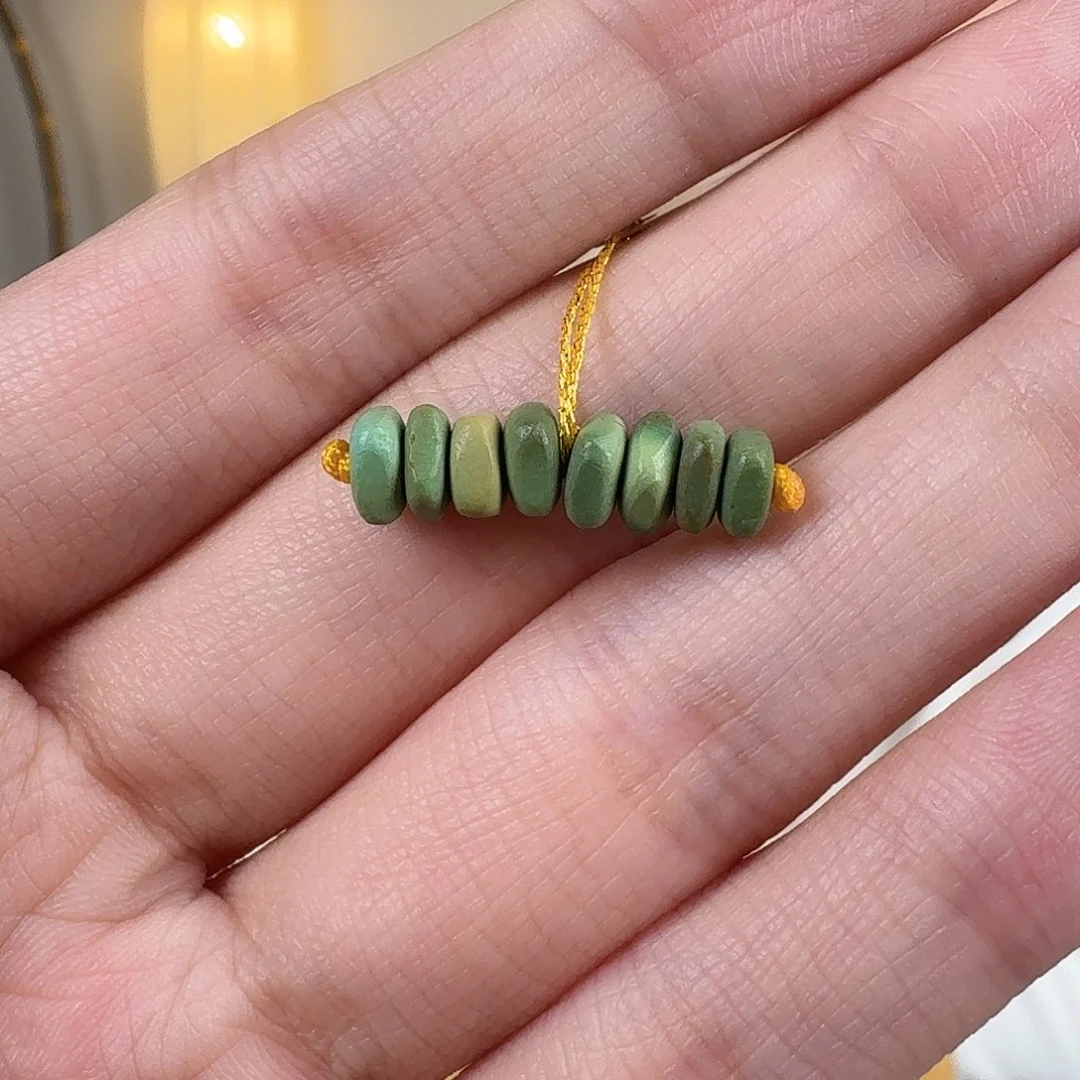 绿松石未镶嵌挂件