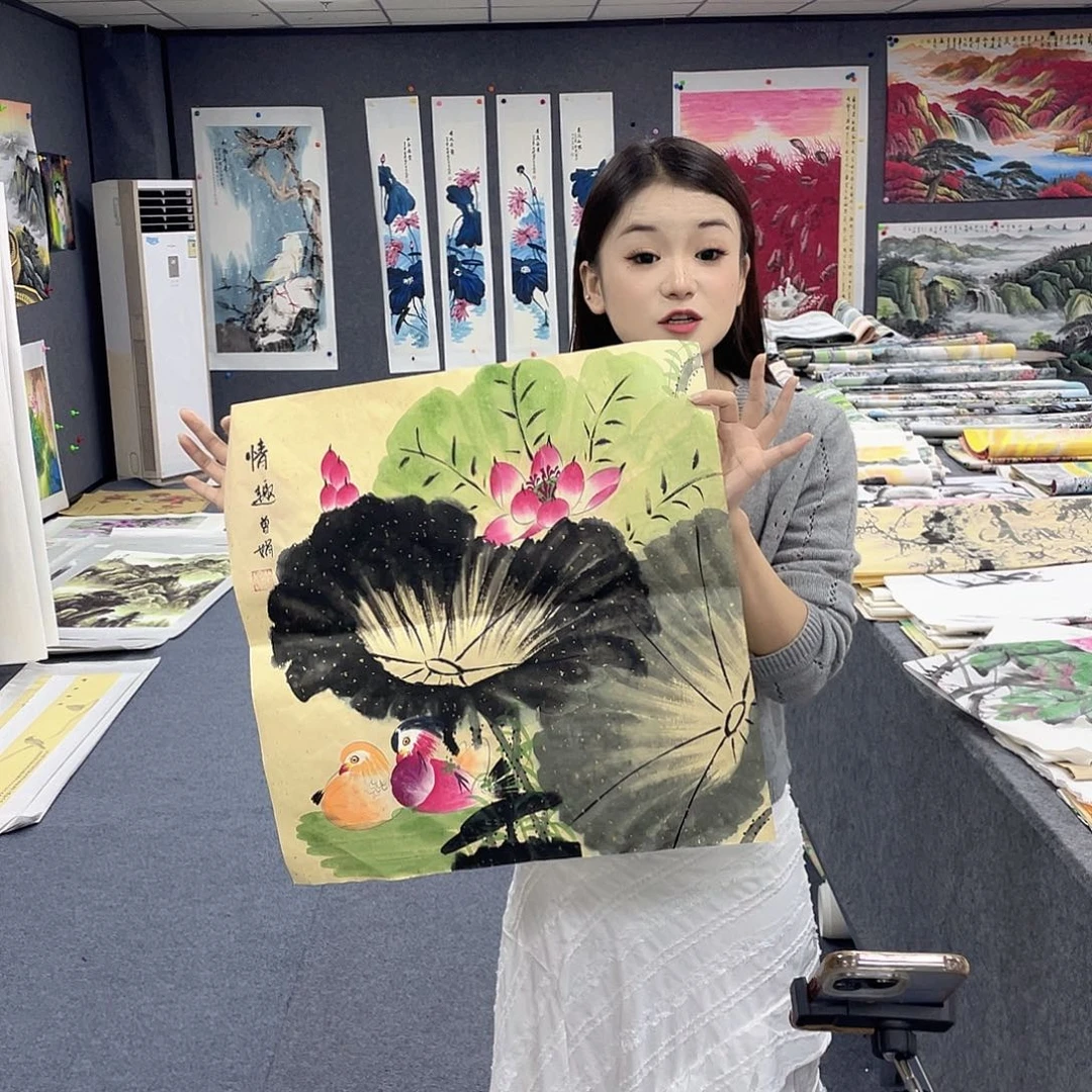 啦啦啦啦啦啦美女国画