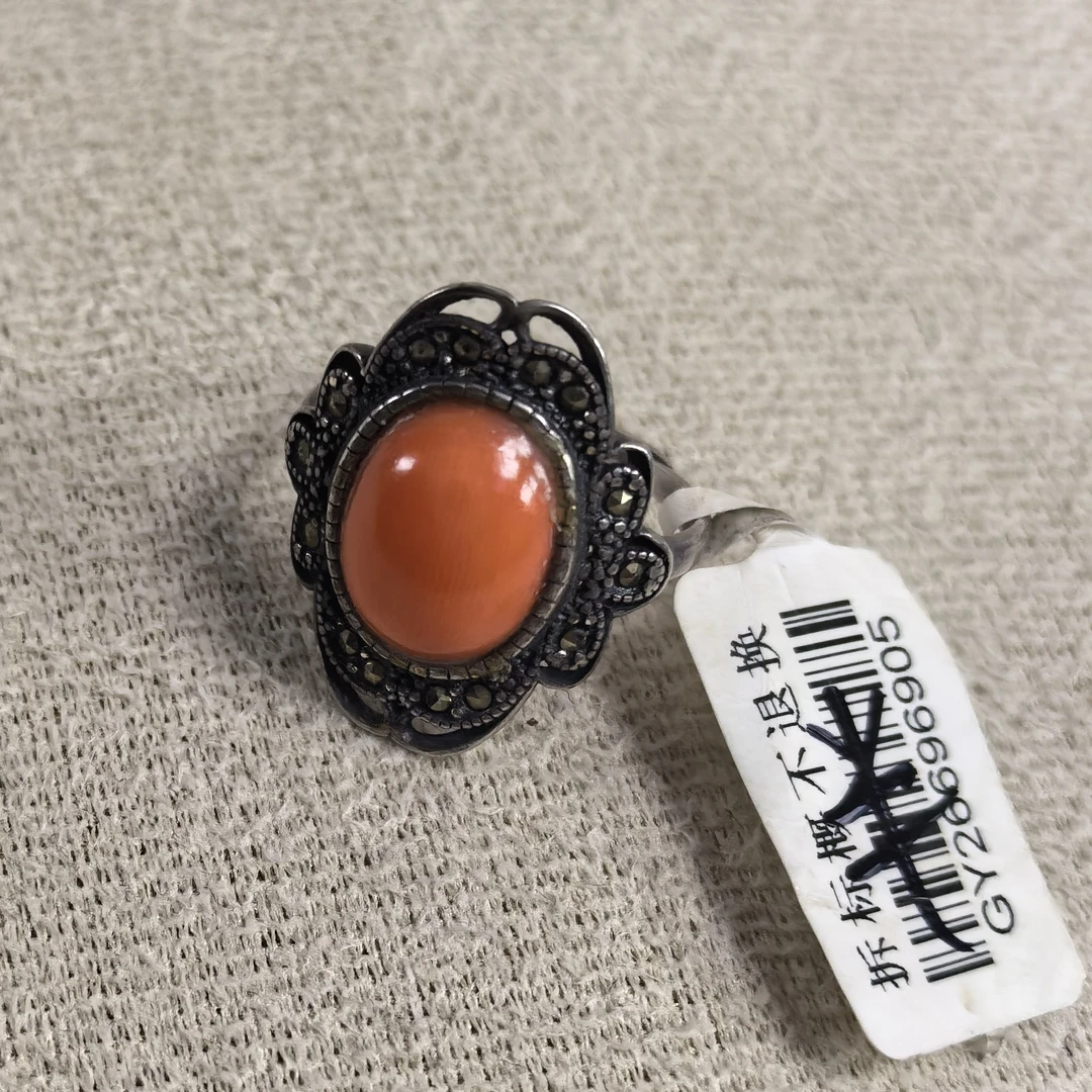 天然红珊瑚配件 杰姐姐