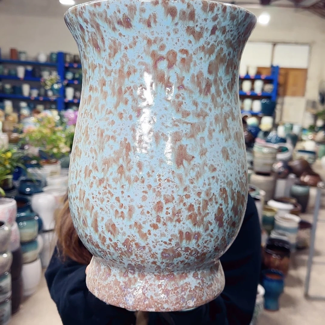 紫砂花盆高30口20