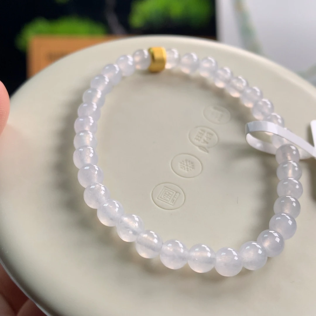 翡翠未镶嵌手链卡5