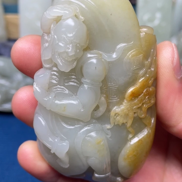 颈饰未镶嵌和田玉