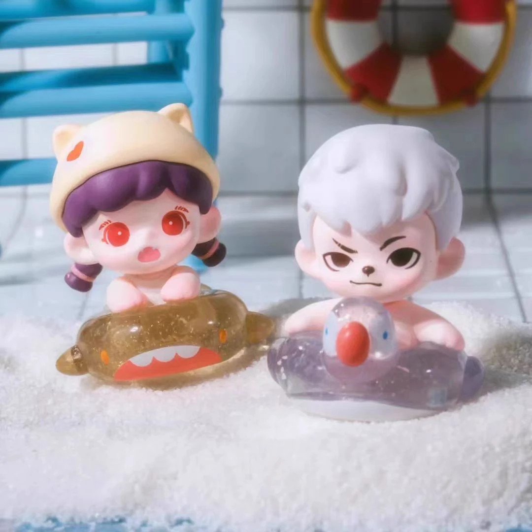 泳池派对3代萌粒盲盒潮玩