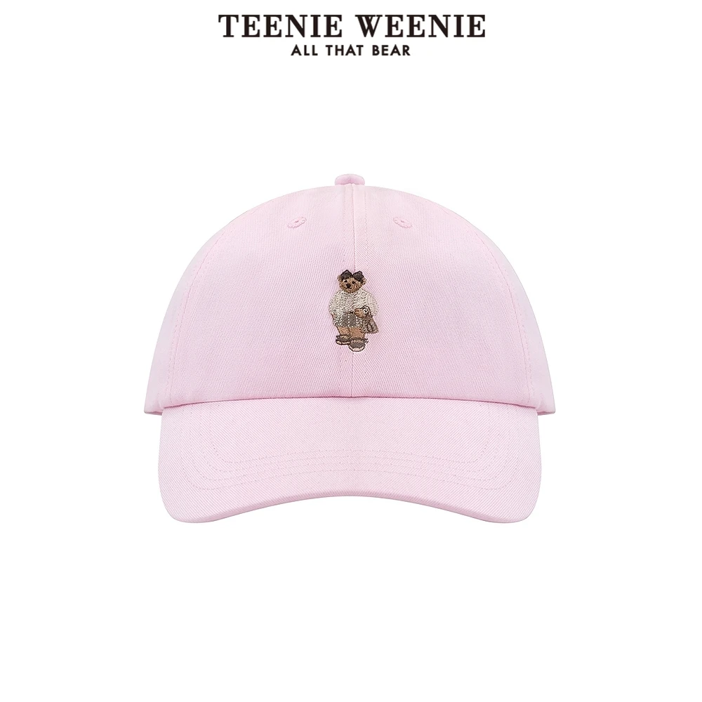 *TeenieWeenie小熊女帽子25活力清新少女感学院棒球帽TTAC25S401E