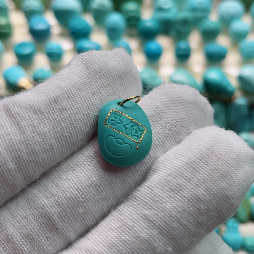 绿松石珠宝奇石未镶嵌