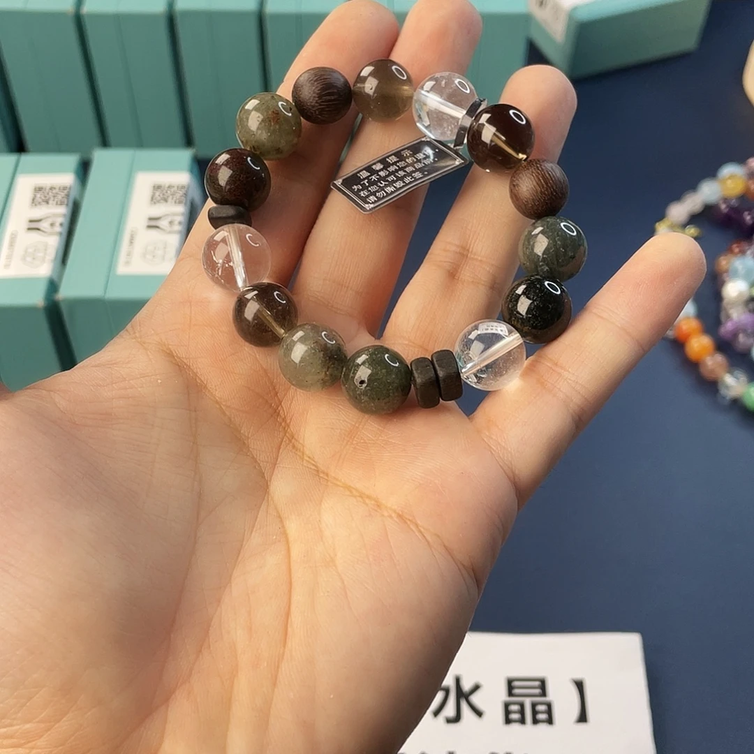 手链水晶银S925镶嵌