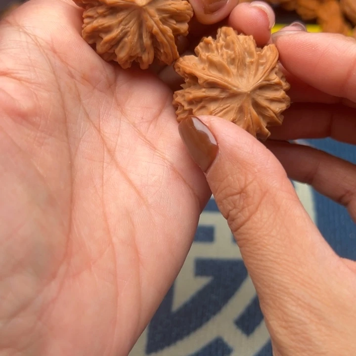 吊坠桃核文玩核桃三棱