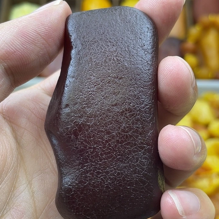 定制琥珀未镶嵌手把