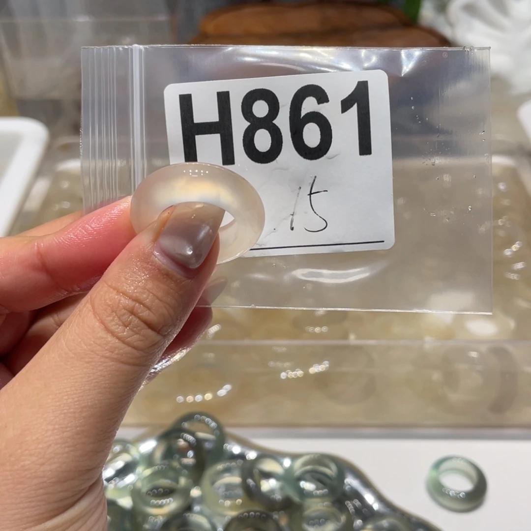 玛瑙/玉髓未镶嵌戒指861