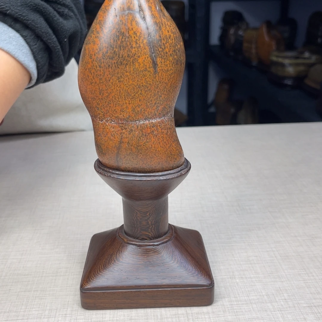 石材广西大化彩玉石配底座