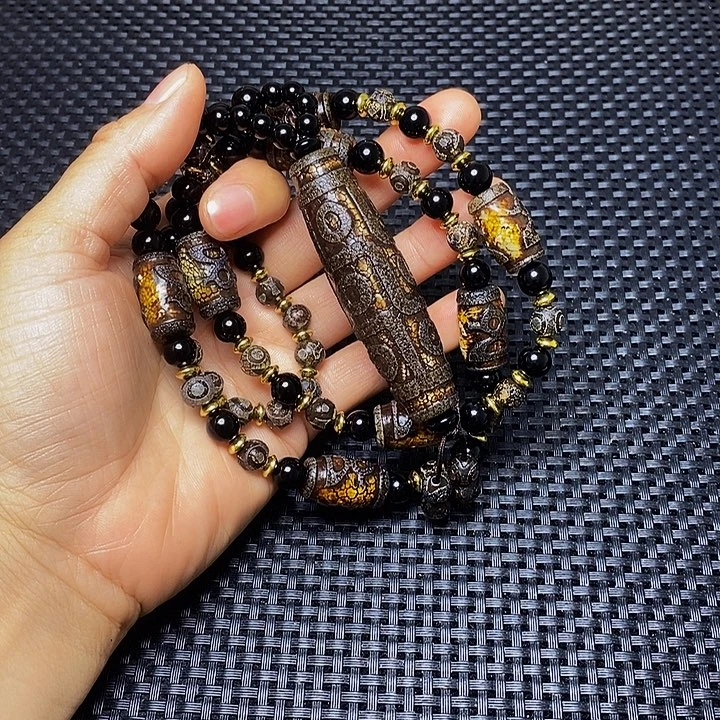 军***哥玛瑙/玉髓手链未镶嵌