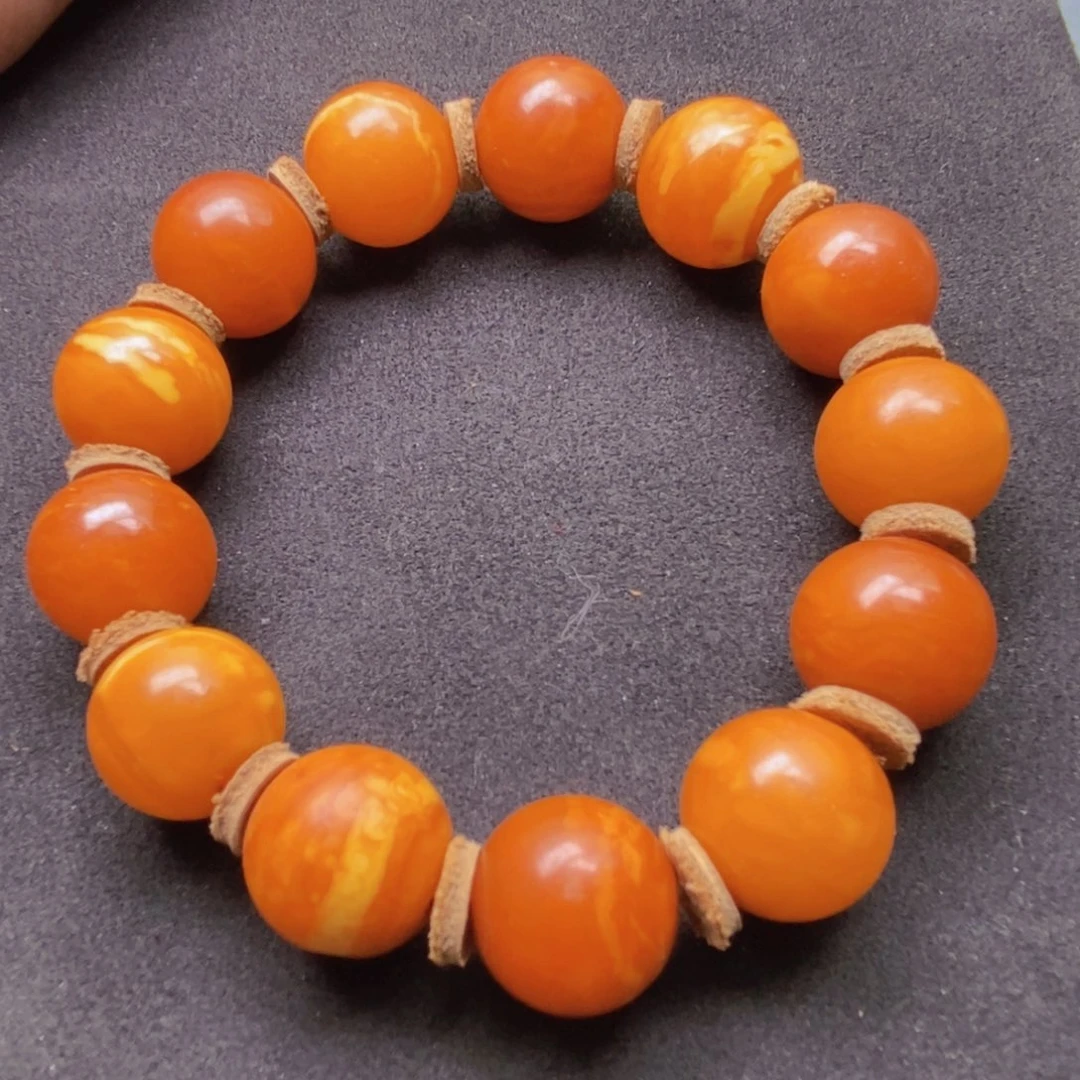未镶嵌琥珀手链手串