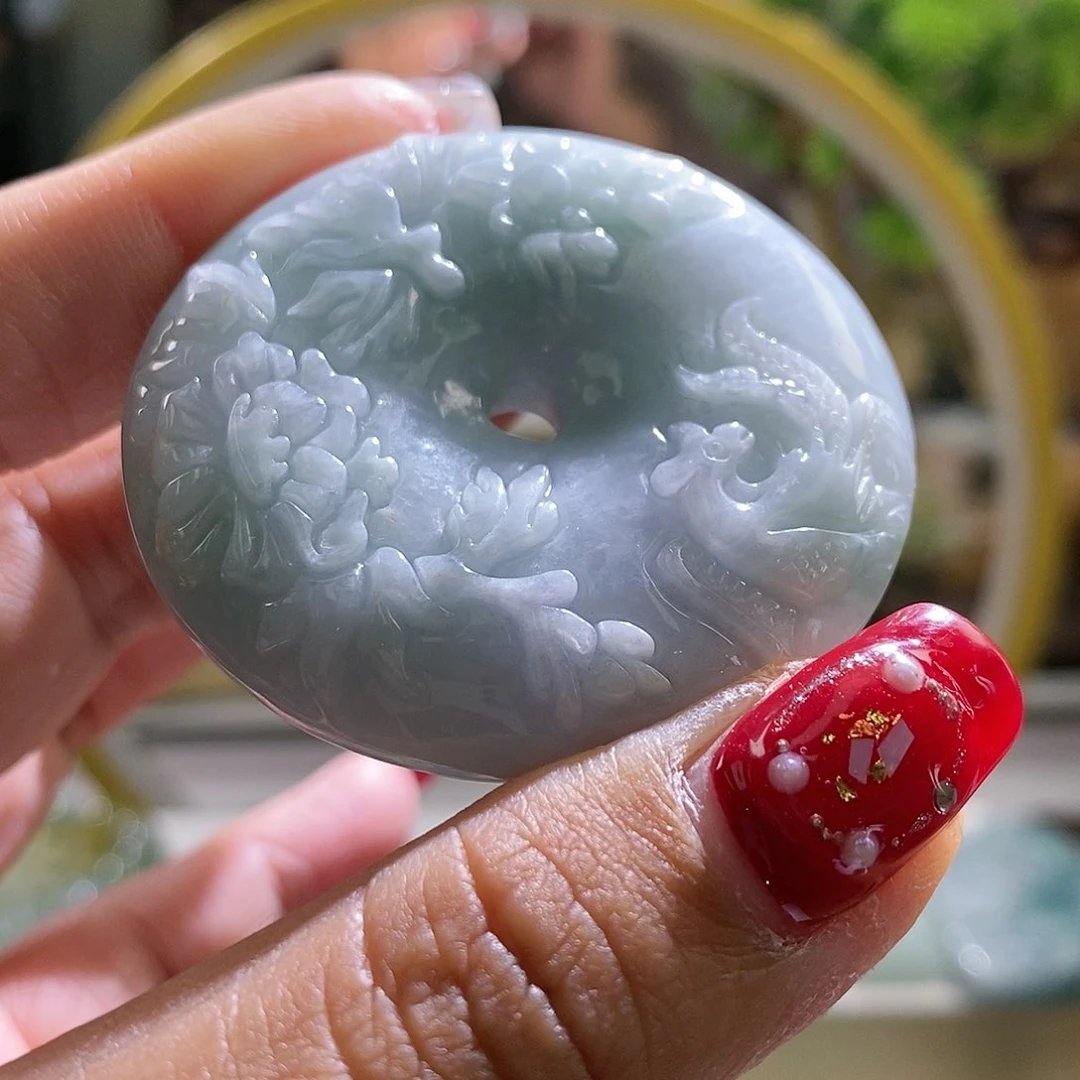 【闪购商品】翡翠颈饰未镶嵌凤凰