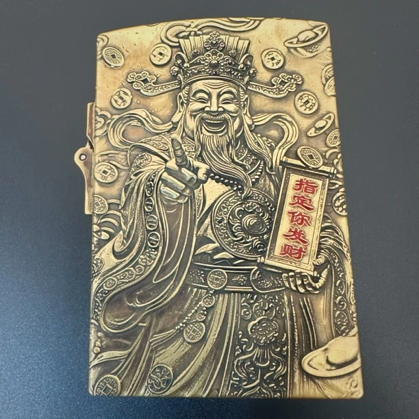 ZORRO烈焰打火机工作室出品，指定你发C593S 精工浮雕砂轮创意