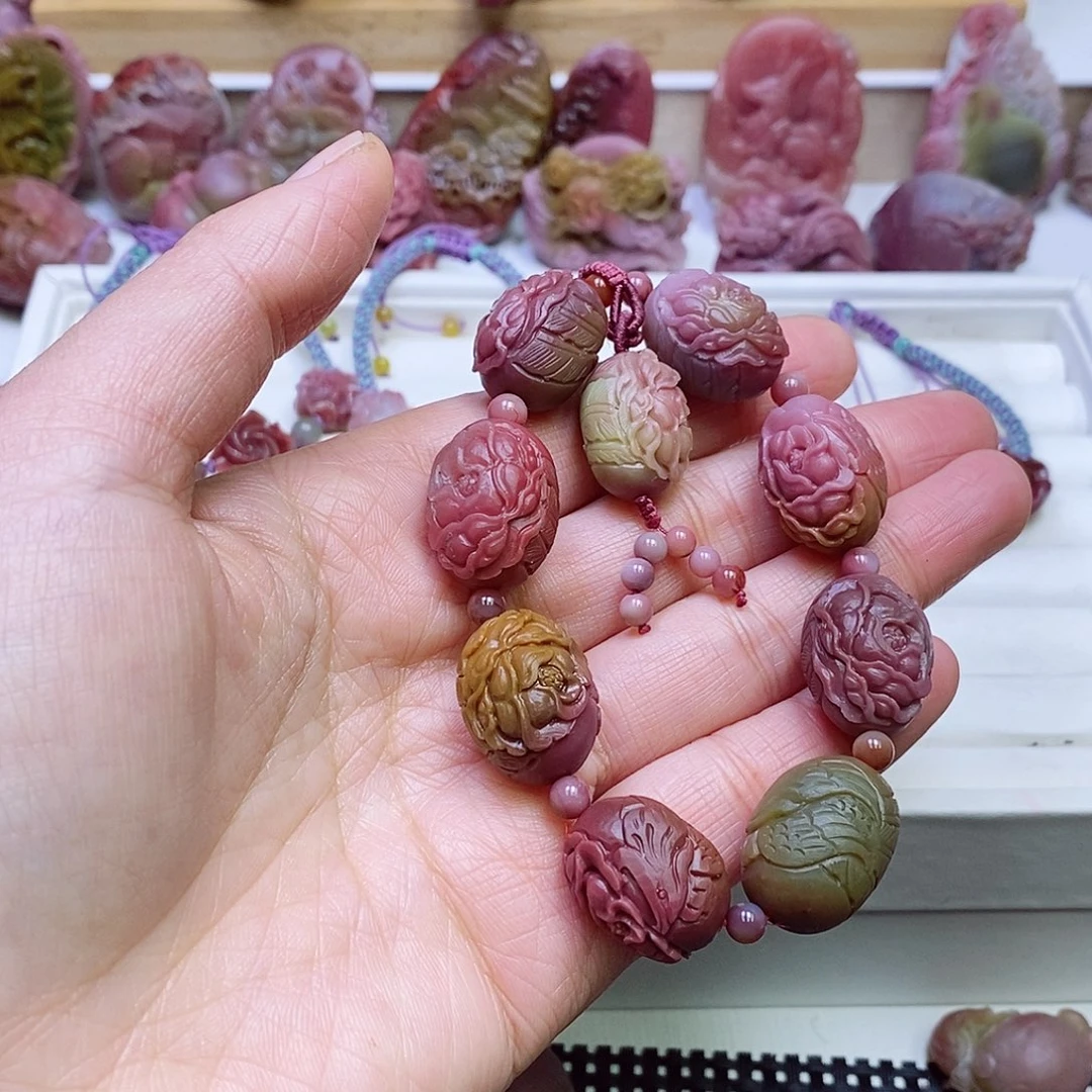 玛瑙/玉髓盐源玛瑙手链未镶嵌