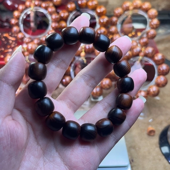 柏木（崖柏）手串/手链12.13雷击黑骨料