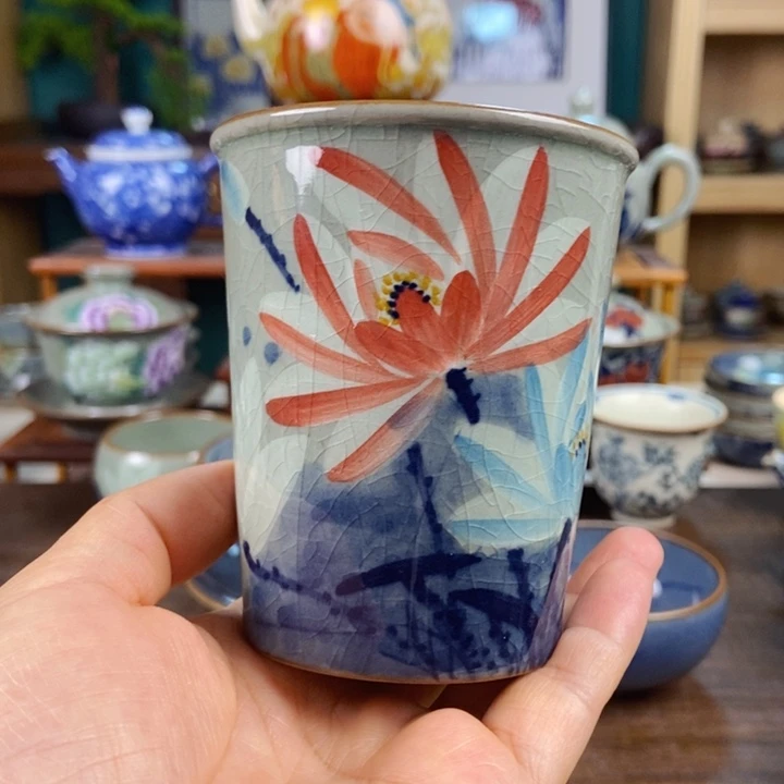 瓷片手工制作工艺精湛等特点