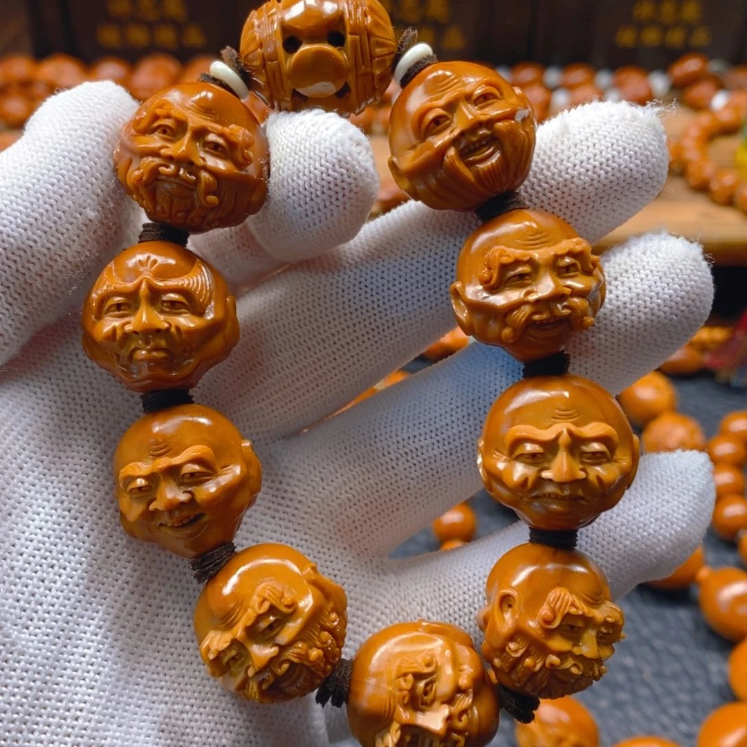 手串/手链橄榄核许静健21×21须派十八罗汉（不预定）
