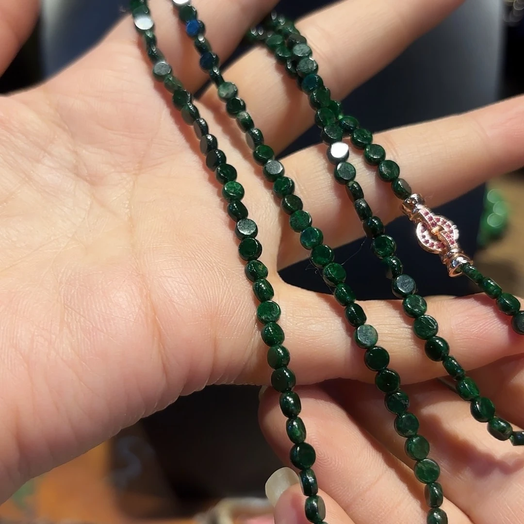 翡翠颈饰未镶嵌原创