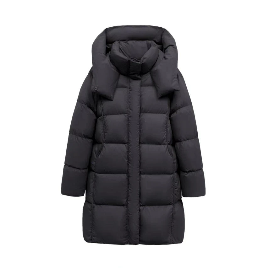 【现货+运费险】零动感泡芙中长款加厚保暖连帽冬季羽绒服