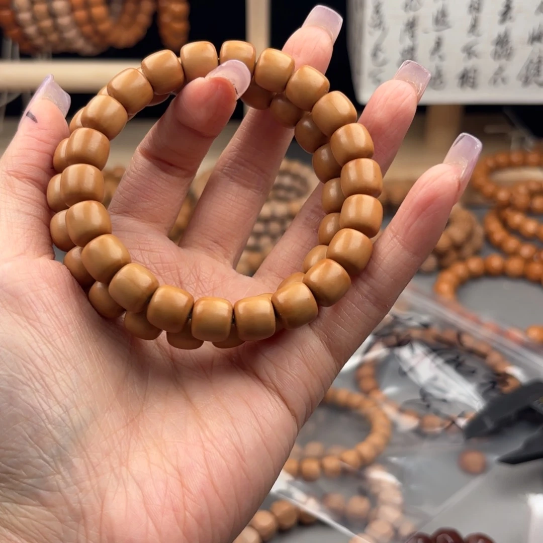 猴头核桃手串无暇走色道珠小老型9.9
