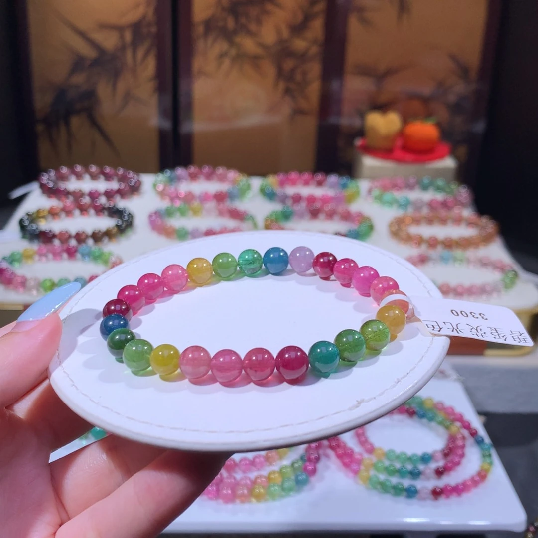 未镶嵌手链碧玺碧玺