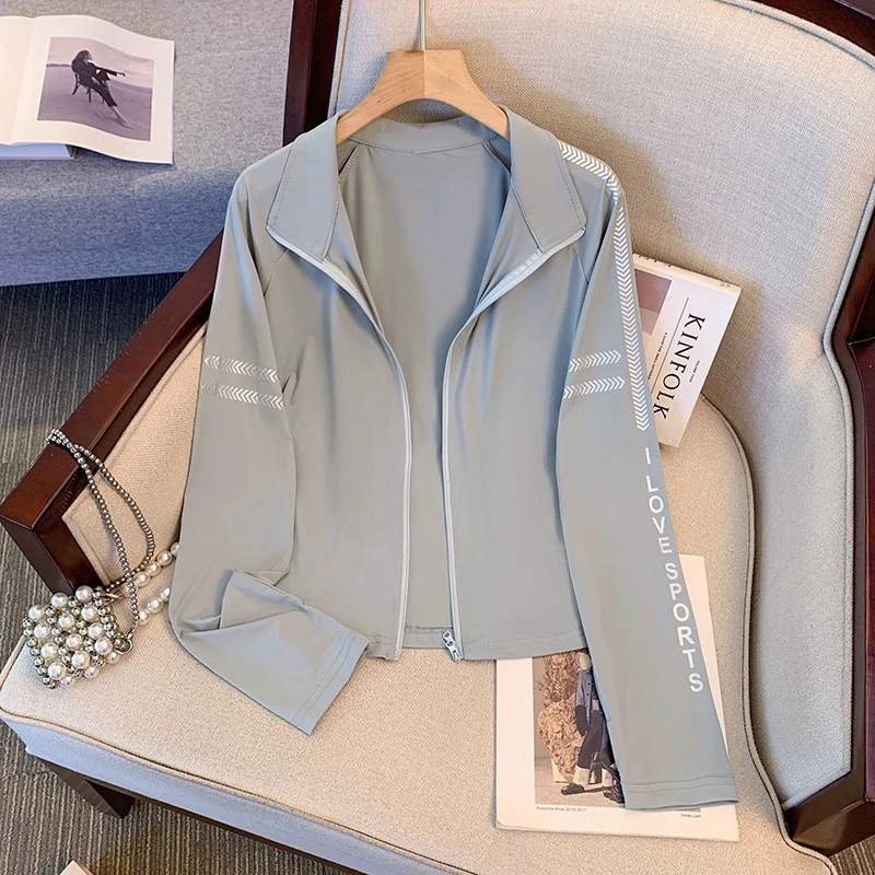 防晒衣女外套夏季2025爆款宽松小个子轻薄短款洋气百搭防晒服上衣