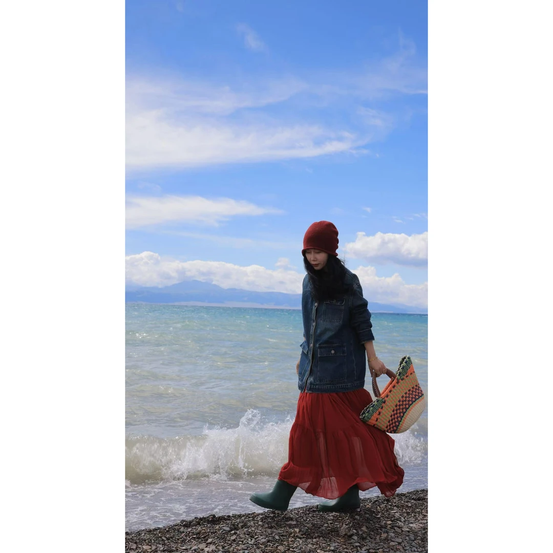 【那尚新品春装】松紧腰显瘦半裙