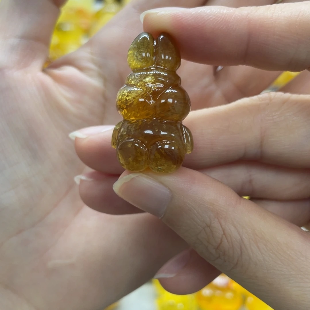 琥珀未镶嵌裸石天然琥珀