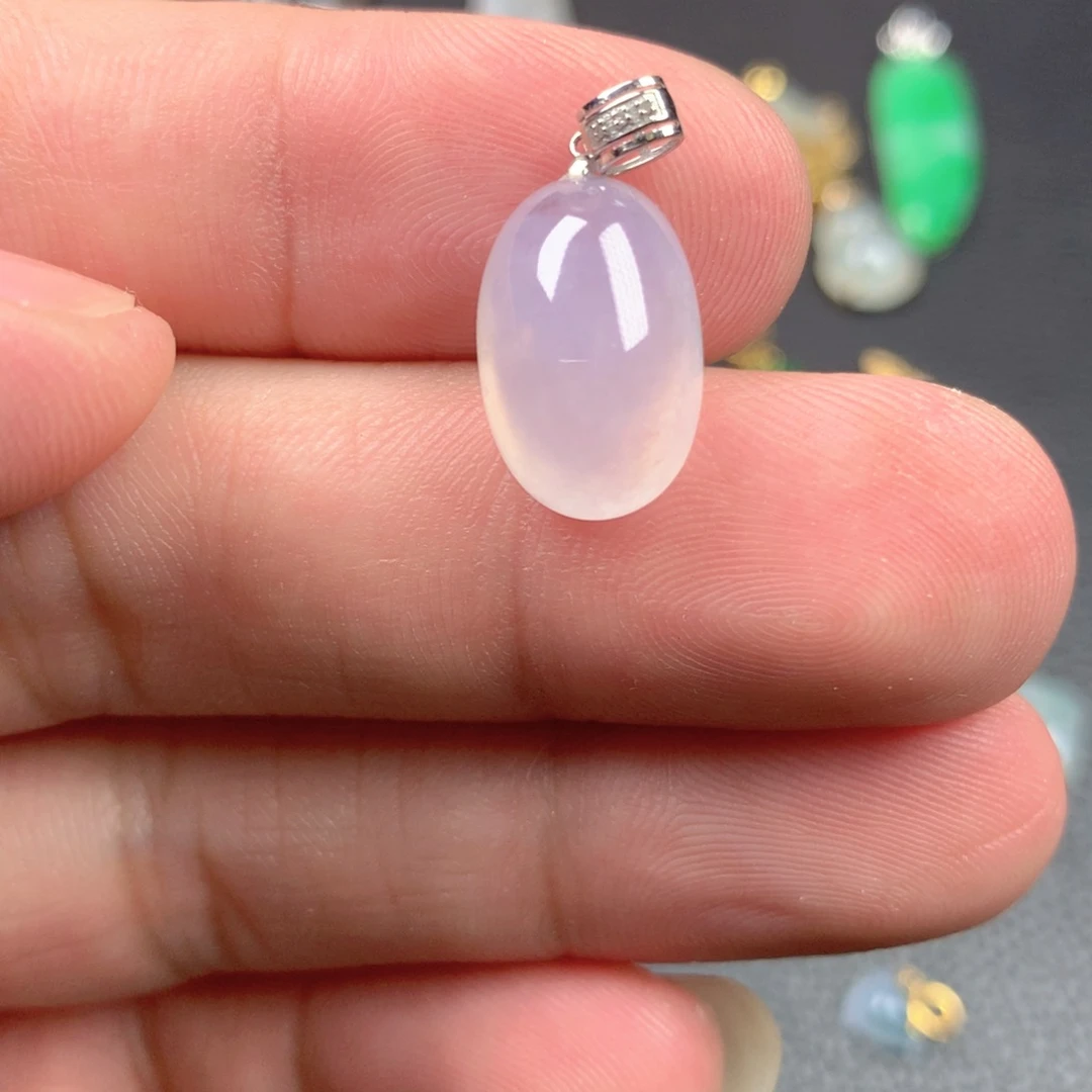 【闪购商品】翡翠18K金镶嵌颈饰翡翠