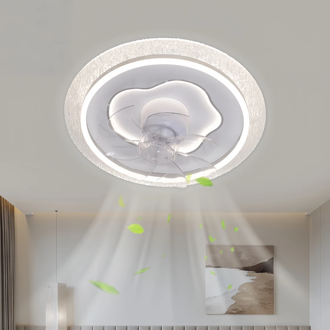 客厅灯现代简约大气2025新款风扇灯卧室灯led吸顶灯