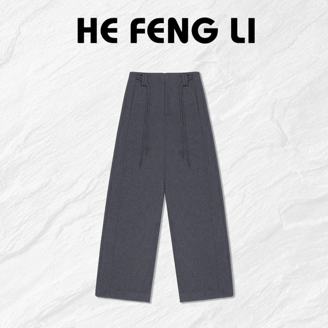 2025年秋季新款时尚潮流百搭休闲裤女宽松运动韩系风宽松直筒裤