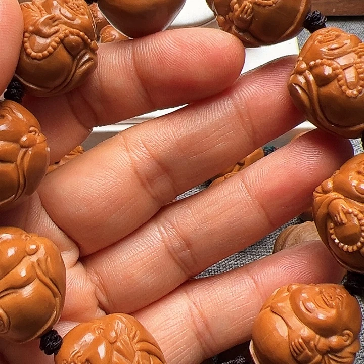 橄榄核手串/手链弥勒佛