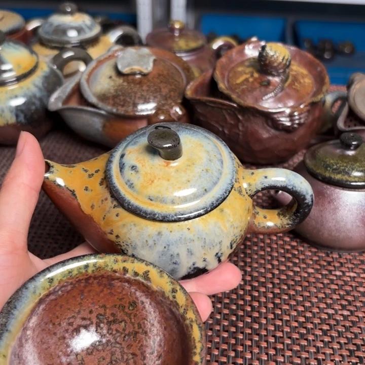 茶杯紫砂烟抖斗笠180