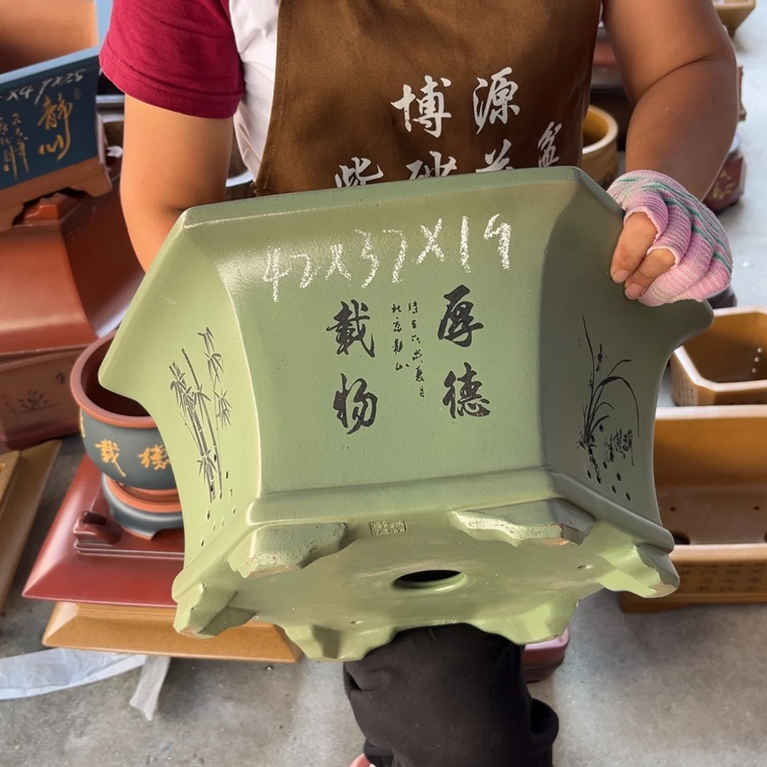 花盆紫砂盆景艺术