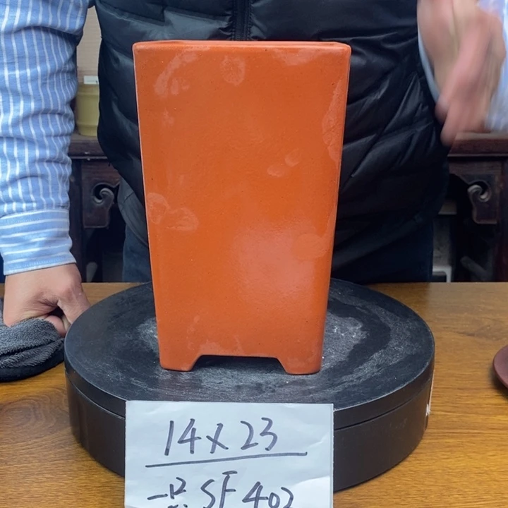 紫砂花盆货号一只SF402