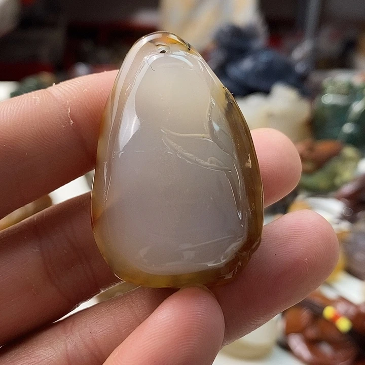 未镶嵌颈饰玛瑙/玉髓