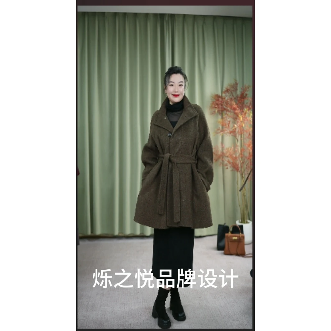 双面羊绒大衣TZX-24088