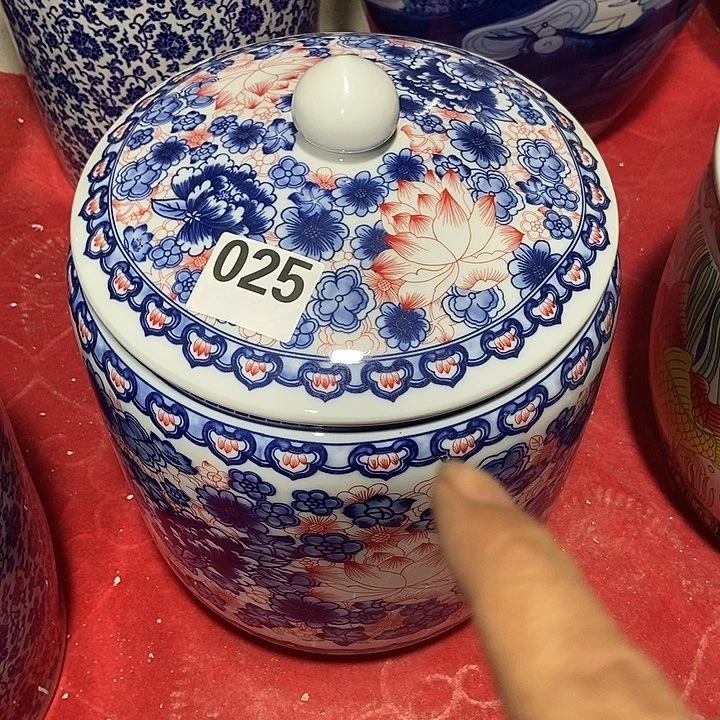 瓷片景德镇陶瓷罐025