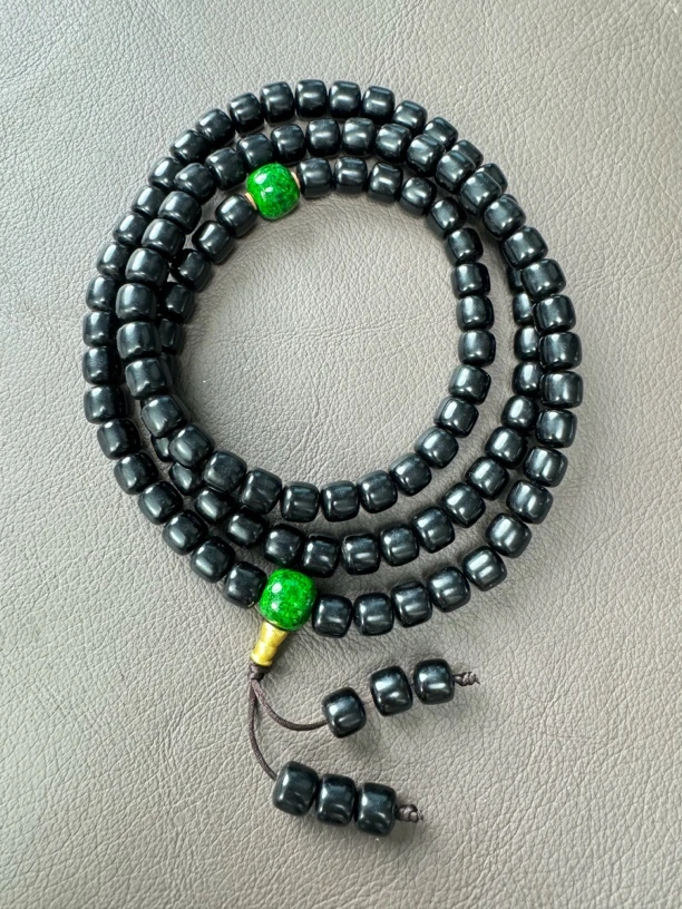 大圣10号  黑金老行 手串 G079