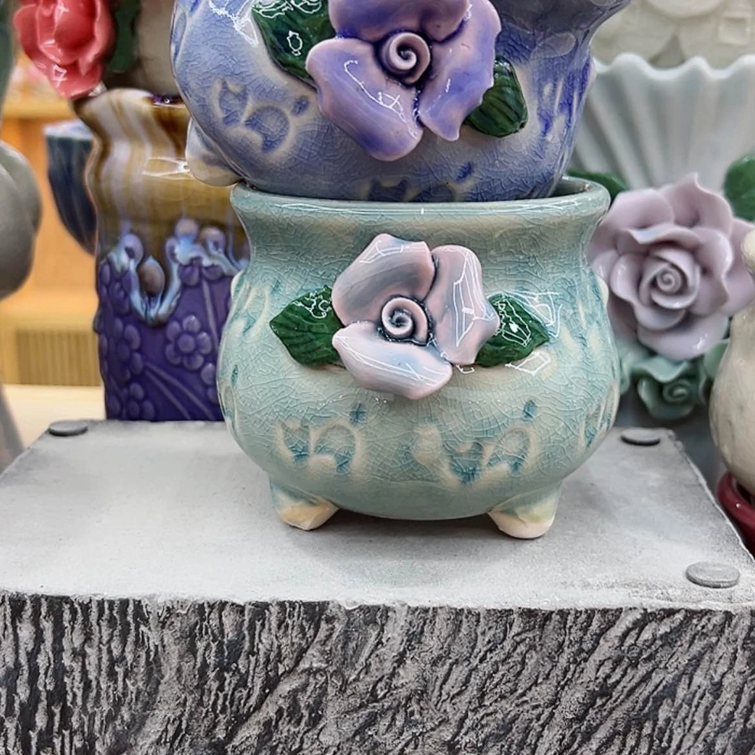 【闪购商品】陶瓷花盆