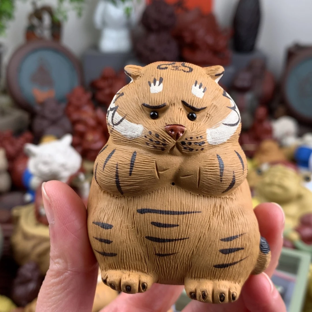 紫砂茶宠不服来干拽拽虎