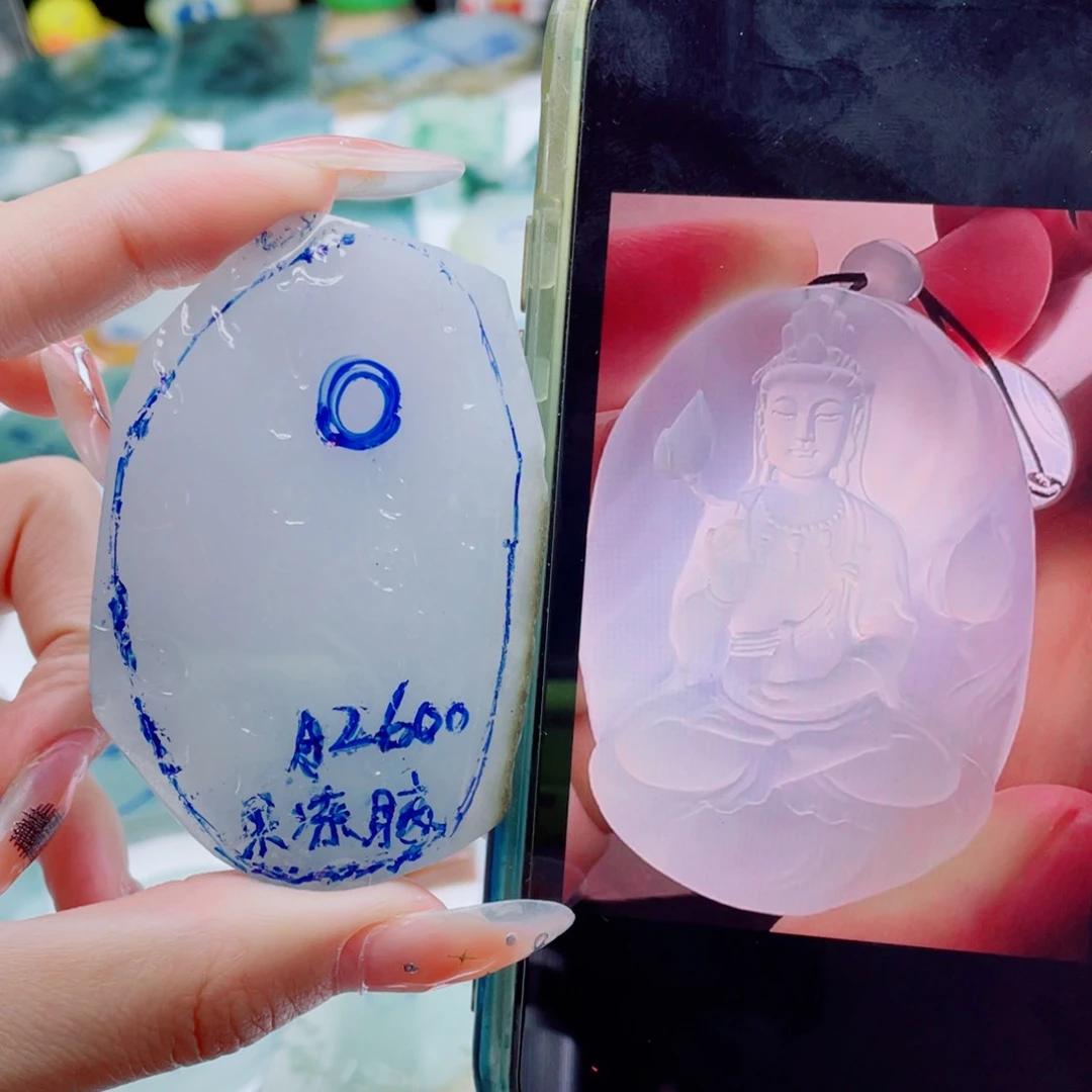 未镶嵌定制翡翠纯天然缅甸A货翡翠