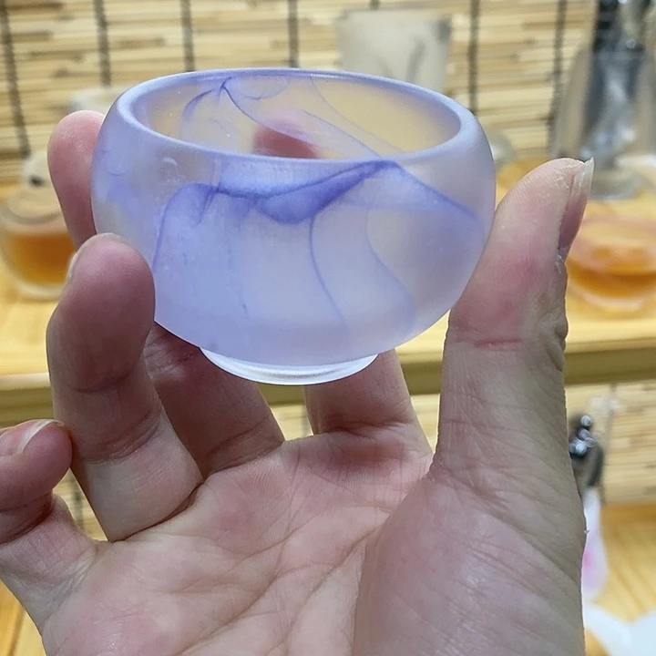 娜**a烟雨磨砂紫罗汉杯