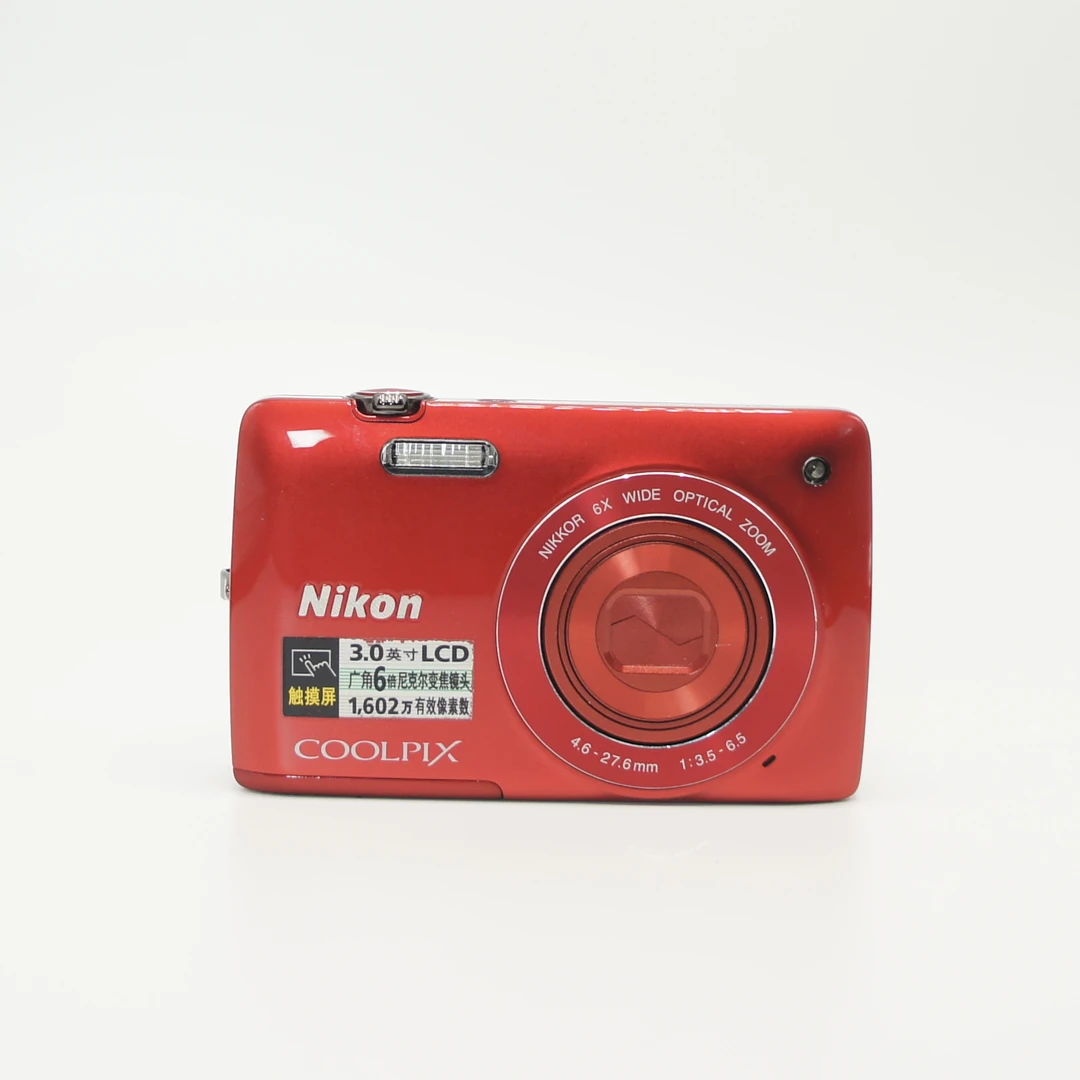 95新 Nikon/尼康 S4200 1602W/6倍光变 二手数码相机无问题不退换