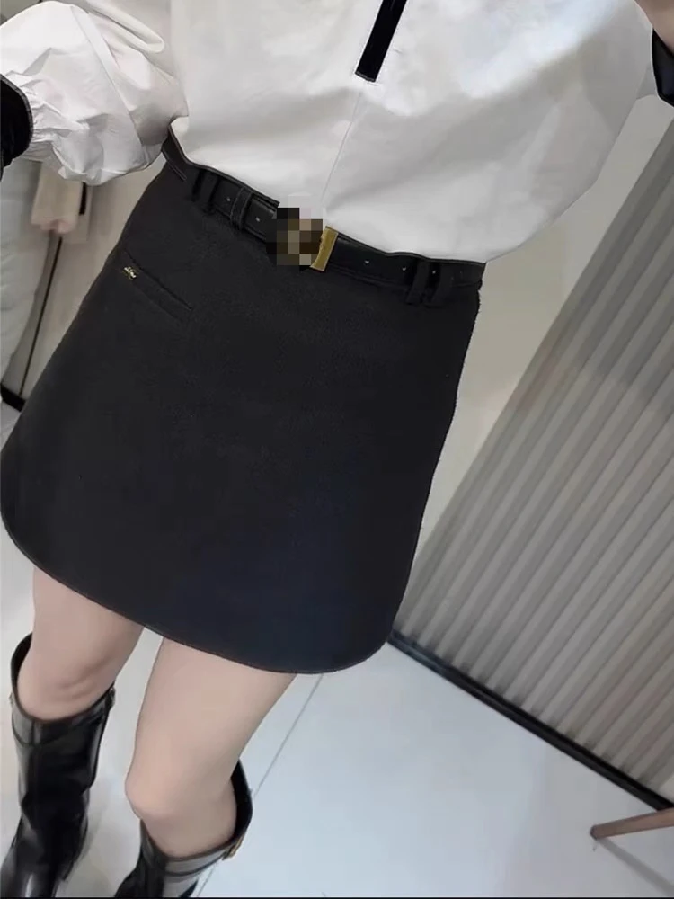 327呢子短裙新品韩版