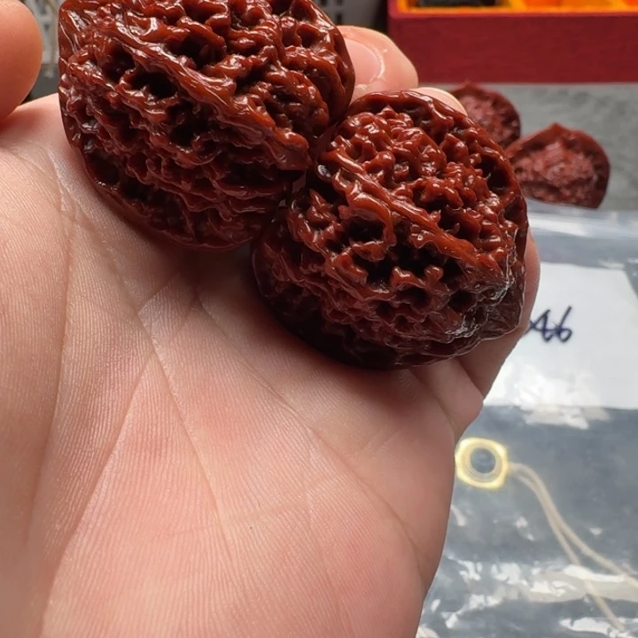 吊坠文玩核桃满天星046