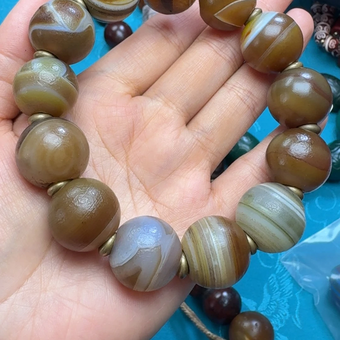 玛瑙/玉髓未镶嵌手链