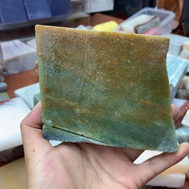 未镶嵌手镯石英岩玉海洋精灵