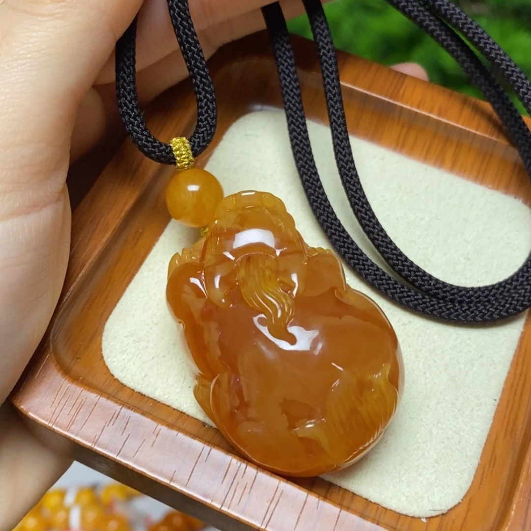 【闪购商品】蜜蜡颈饰未镶嵌项链